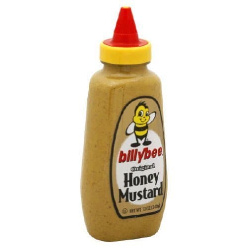 Billy Bee Original Honey Mustard Squeeze Bottle 12oz (Pack of 2)