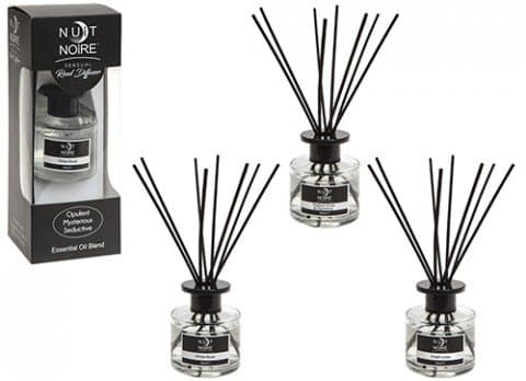 Nuit Noire Sensual Reed Diffuser, Essential Oil Blend Comes with Reeds 100ml White Musk/Fresh Linen/Thailand Orchid & Patchchouli (Thailand Orchid & Patchchuouli)