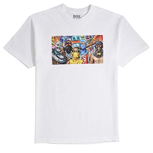 DGK Favela T-Shirt - White - LG