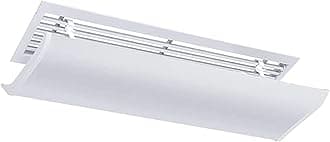 jaffiustAir Conditioner Deflector Central AC Air Flow Deflector Prevent The Cold Air From Blowing Straight, Angle Adjustable, Easy Installation, For Vents, Sidewall, 24.8 * 7.8