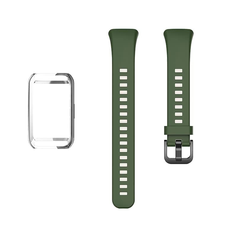 Senter Premium Soft TPU case Rubber Replacement Straps for Huawei Band 6/Honor Band 6 Smart Watch