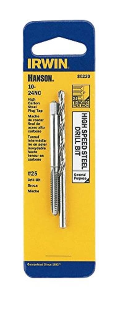Irwin Tools Hanson 80220 Drill and Tap Packs