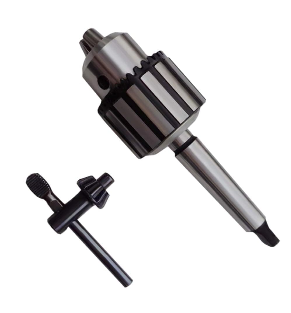 1/2" Drill Chuck Upgrade & Key with ARBOR fits - GRIZZLY G0602 LATHE - Heavy Duty Drill Chuck - Replacement Drill Chuck