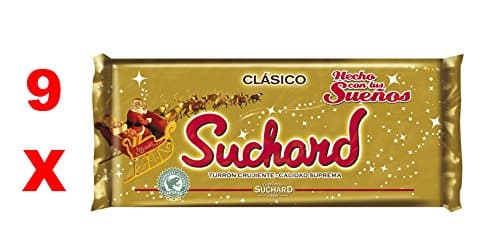 Suchard Turron Chocolate Clásico 9x 260gr