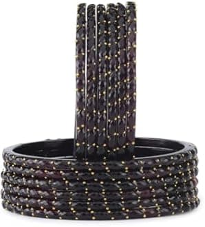 Rain Drop Glass Bangles Set For Women And Girls Pack of 12(Size 2.10 And 2.12 Avaiables)