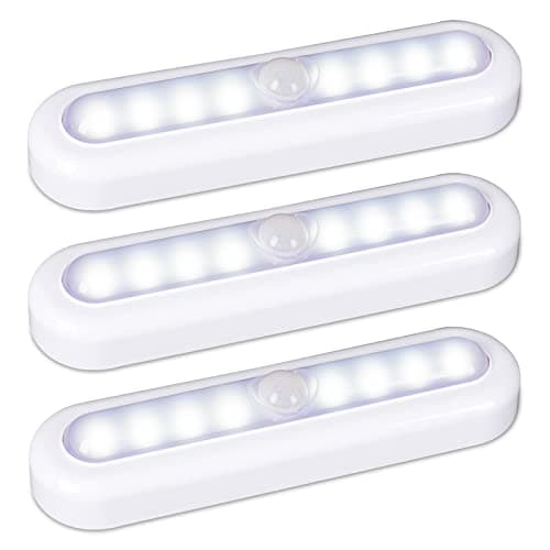 3-Pack 18cm Motion Sensor Lights