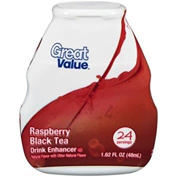 Raspberry Black Tea Drink Enhancer, 1.62 Fl Oz (Pack of 3)