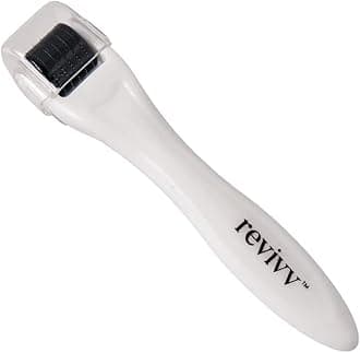 REVIVV Roller for Hair Rejuvenation – 0.25mm Roller for Scalp, Hair, Beard, Skin – 45 Day Supply