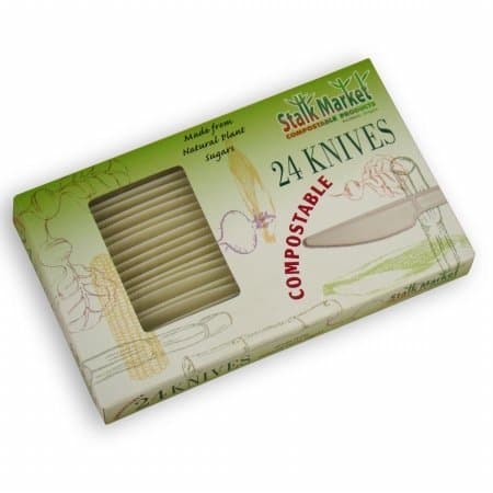 Asean CPLA-001-R Compostable Knife Retail