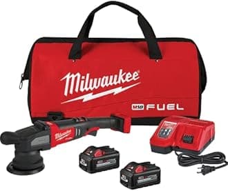 Milwaukee M18 FUEL 15mm Random Orbital Polisher Kit