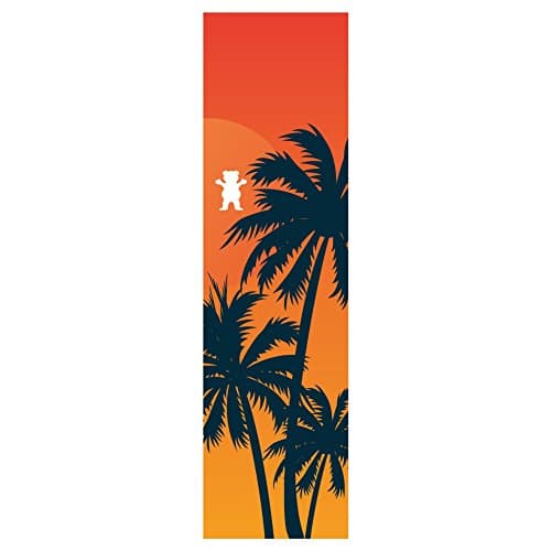 Grizzly Griptape Laguna Cut-Out Griptape - Orange 9"x33"