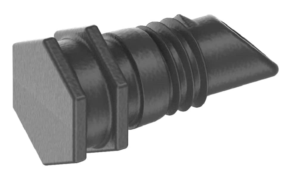 Gardena Micro-Drip-System Plug 4.6 mm (3/16 inch): Accessory for sealing supply pipes, seals the holes in connecting pipes, with Easy & Flexible connection technology (13215-20)