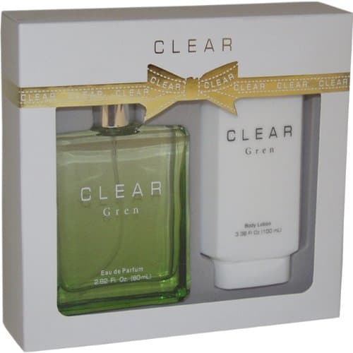 Clear Gift Set for Women, Green