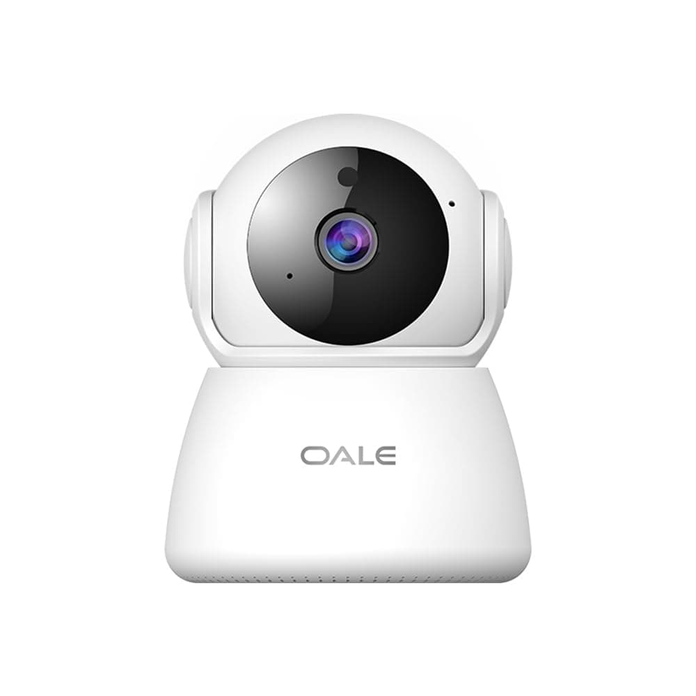 iHome 01 360° Dual-Line Audio Security Camera Supports Night Vision, Motion Detection, Real-Time Voice Calls