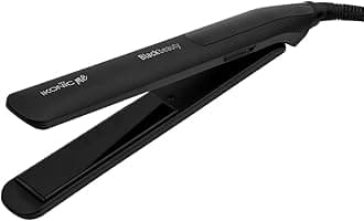 Black Beauty Hair Straightener For Women, Ceramic Coated Floating Plates Handle Lock Feature Instant Heat Up Techonoly, Super Slim and Light Weight, Travel Friendly Sutiable for All Hair Types