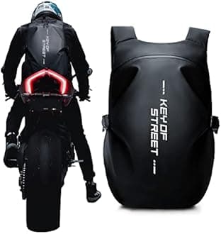 Motorcycle Backpack,Waterproof Helmet Backpack for Men,Motorcycle Accessories,Travel Backpack