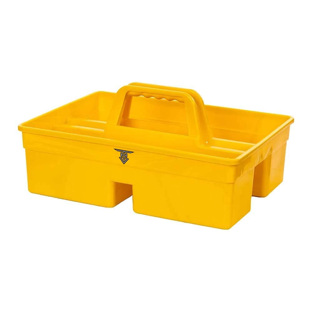 ABS-Plastic Heavy Duty Handy Caddy Carry Tool Bucket - Yellow