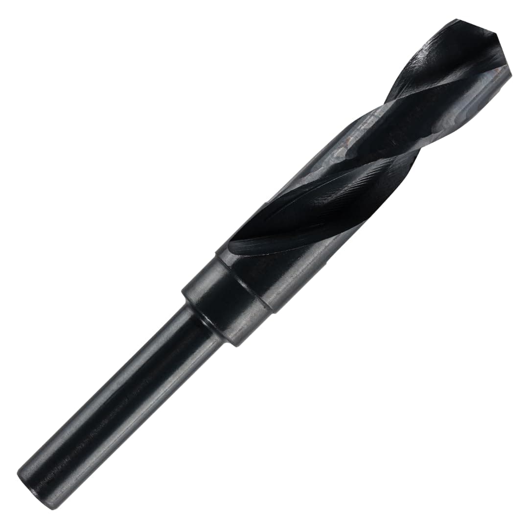 19mm HSS Blacksmith Drill Bit - Reduced Shank Drill for Aluminium, Steel, Wood, Plastic, Non-Ferrous Etc. (19mm)
