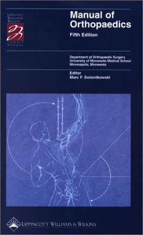 Manual of Orthopaedics