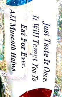 1kg AJJ Sweets & Bakery Muscoth Halwa, Traditional Indian Sweet, Holographic Package 200gm- Pack of 5