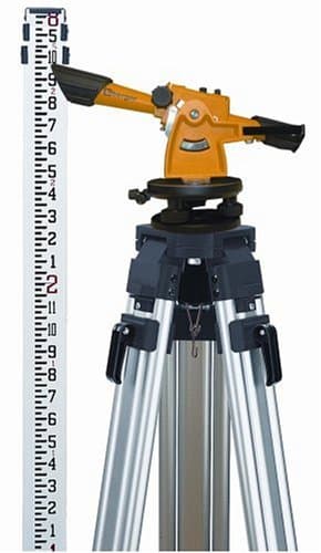CST/berger 54-200K 20X Transit Level Package with Tripod, Rod, and Carrying Case