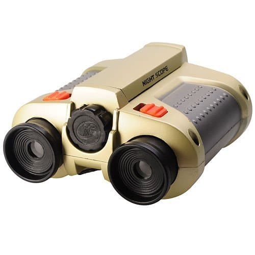 WOW 4x30 Night Scope Binocular Telescope with POP-UP Spotlight Best Toy Toys for Kids Boys Girls