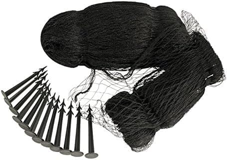 Pond Cover Net Netting Heavy Duty Mesh - Multiple Sizes + Pegs Heron Protector (6m x 5m)