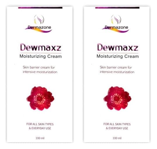 Dewmaxz Moisturizing Cream - 100 ml, Pack Of 2