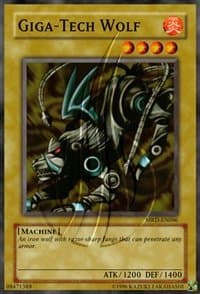 Yu-Gi-Oh! - Giga-Tech Wolf - MRD-96 Unlimited Edition - Metal Raiders Common