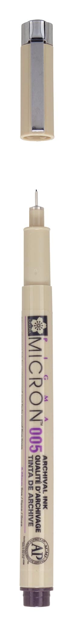 Pigma Micron Pen 005 .20mm Bulk Sepia