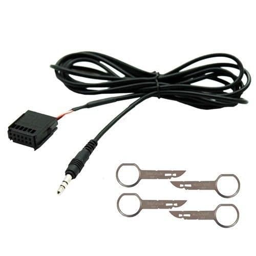 CT29FD04 AUX TO 3.5MM JACK IPOD IPHONE HTC TABLETS PC5-132 for FORD MUSTANG 2004 >