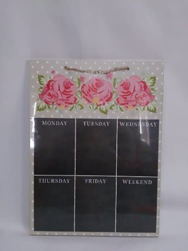 week days memo board kitchen cafe menu display menu memo board