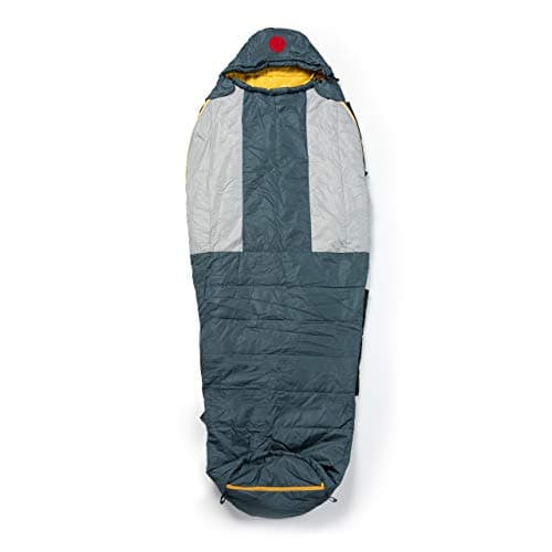 OmniCore Designs Multi Down Mummy Sleeping Bag (-10F Blue / 10F / Red / 30F Yellow) with Compression Stuff Sack and Storage Mesh Sack