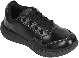 BUNNIES Shoes for Kids Boys and Girls School Shoes Sneakers for Kids Shoes (4.5 Years to 12 Years) Black Shoes