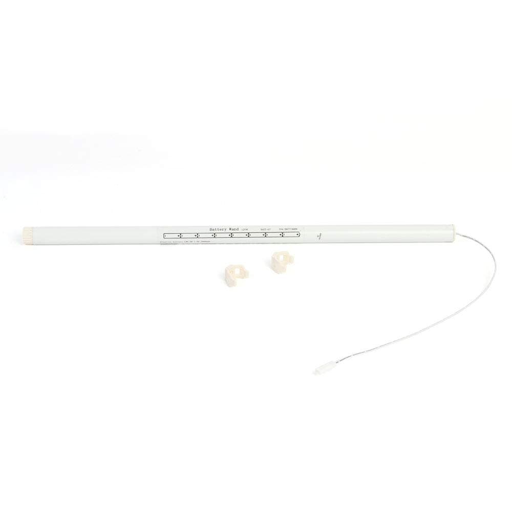 RollerShade 12V DC Volt AA Reloadable Tube/Wand Comes with JST Type/2 Male Prong/Pin Connector, Work with External Battery Tubular Motor