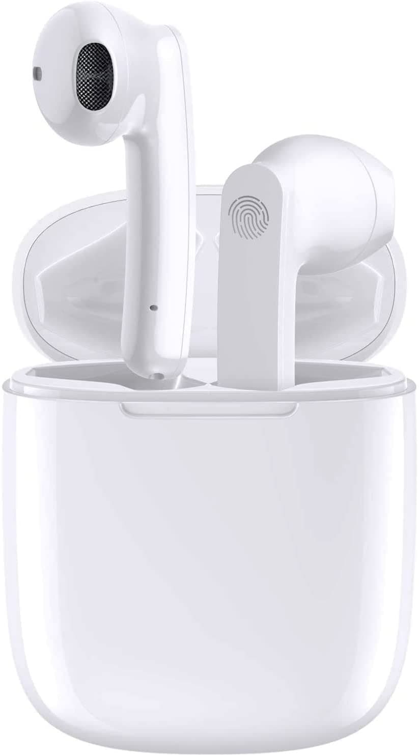 vunpoos Wireless Earbuds Dual LED Display, Smart Touch Bluetooth 5.3 in-Ear Stereo Wireless Earphones Built-in Mic Single/Twin Mode Bluetooth Headphones for All Bluetooth Devices