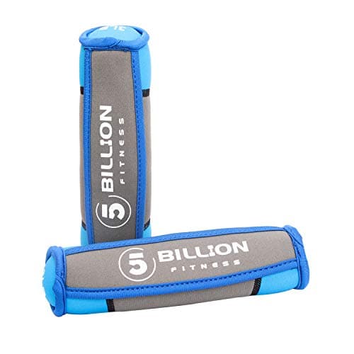 5BILLION Soft Dumbbells & Walking Hand Weights - Workout for Arm Exercises, Weight Training, Walking, Running, Home Gym & Outdoor Workout