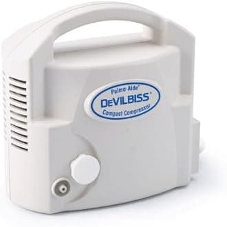 DeVilbiss none Pulmo-aide compact compressor Nebulizer (White)