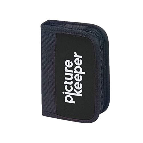 Picture Keeper USB Flash Drive and Tech Organizer Travel Case, Holds 6 USB Drives