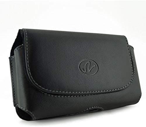 MechSoft Tech Leather Case Holster Cover Side Pouch with Belt Clip for Verizon Samsung Brightside U380 - BCB Brand