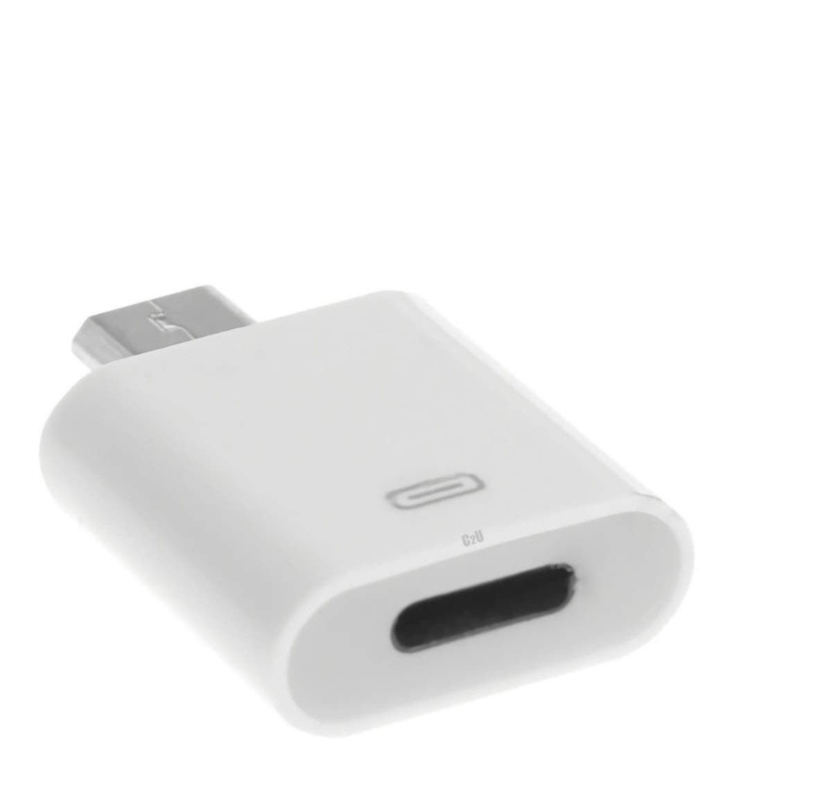 Click2u 8 Female to Micro USB Male Dock Adapter Android. (1Pack)