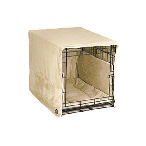Pet Dreams Complete 3 Piece Crate Bedding Set! The Original Crate Cover, Crate Pad and Crate Bumper for Double Door Dog Crate