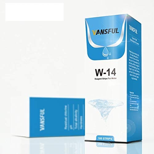 VANSFUL 14-in-1 Water Test Kit- Test Strips for Pool, Spa, Hot Tub, Aquarium, Drinking Water,- Detect pH, Hardness (TDS), Chlorine, Fluoride,Nitrite,Nitrate, Lead, Iron, Copper, and More!