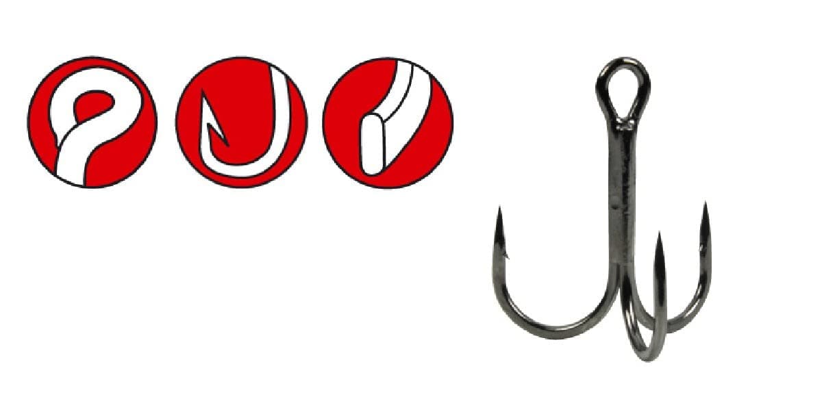 Treble Gamakatsu 18 NS Size 4