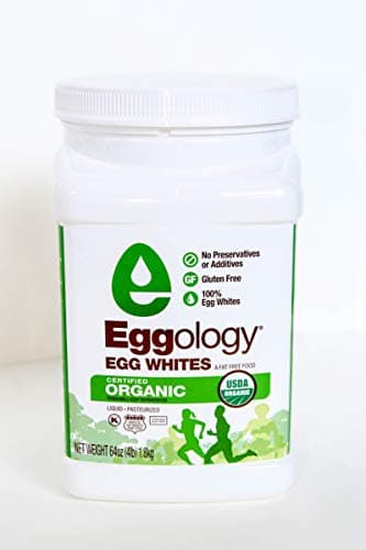Eggology Certified Organic Pure Egg Whites, 64oz, 4 count