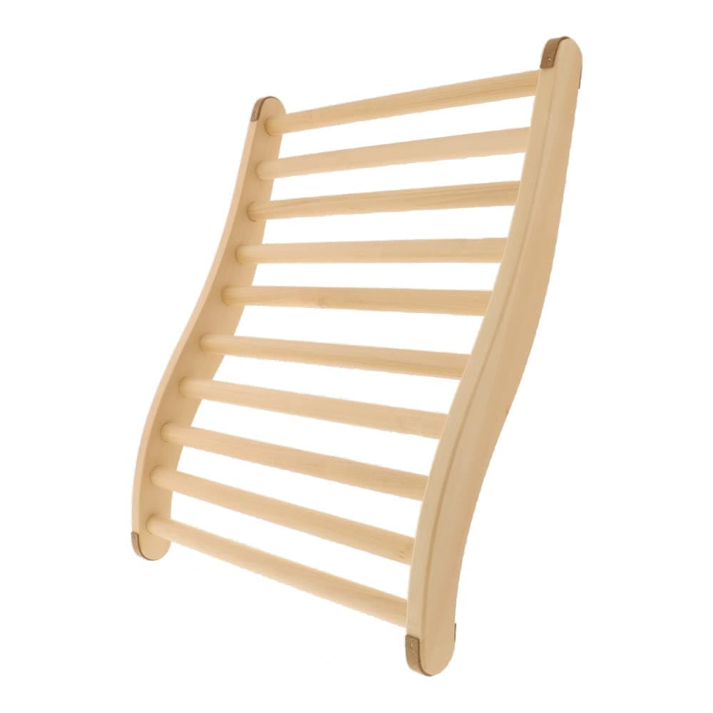 Ergonomic Backrest from Soft wood with non-slip Stopper