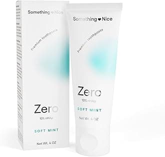 Something Nice Toothpaste Zero Premium from: Toothpaste recommended by dentists with mint flavour with 10% Nanohydroxyapa, no fluorine, SLS, nail polish repair for care