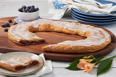 Blueberry Kringle-Racine Danish Kringles