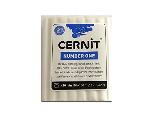 Modelling Clay, Polymer, Number 1 Point – White Porcelain