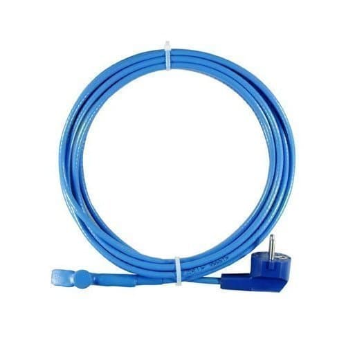 Pipe Heating Cable, 3m, Plug-in, self-regulating, with Thermostat, Made in Europe